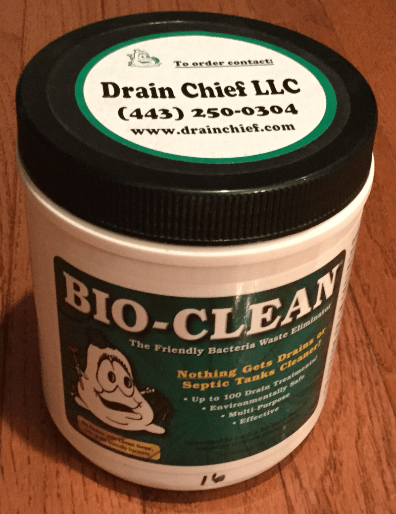 Drain Chief uses BioClean for monthly drain treatments in Baltimore