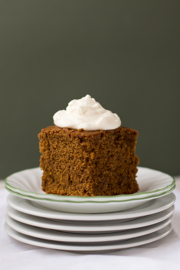 Classic Gingerbread dramatic pancake