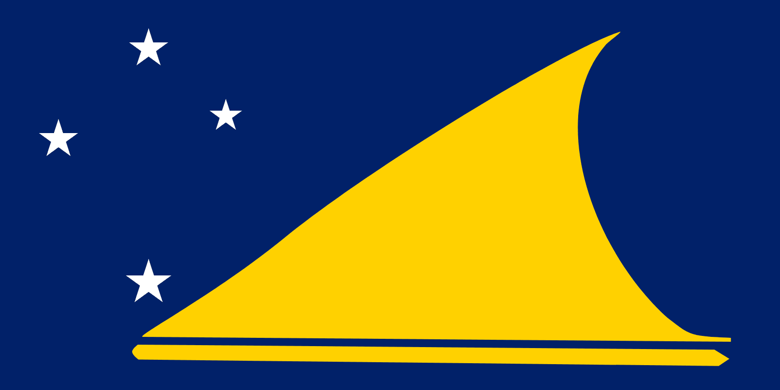 Drapeau des Tokelau Drapeauxdespays.fr