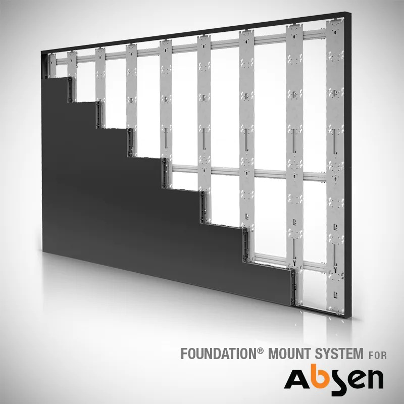 Foundation Mount System for Absen Acclaim Plus Draper, Inc.