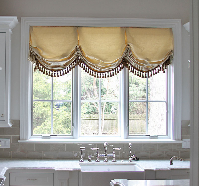 Kitchen Drapes Designed & Made for the Kitchen
