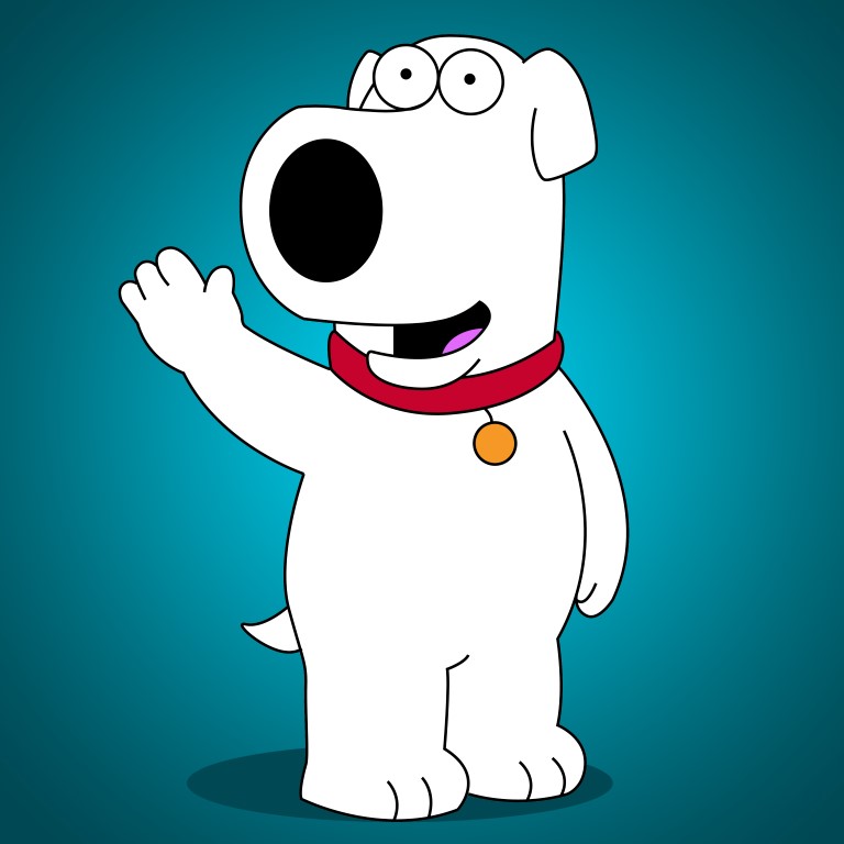 How To Draw Brian Griffin From Family Guy Draw Central