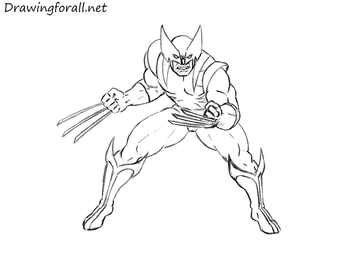 How to Draw Wolverine