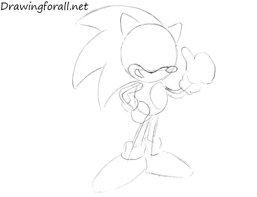 How to Draw Sonic the Hedgehog