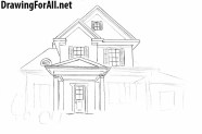 How To Draw A House Step By Step With Pencil Joseph Voinieuse
