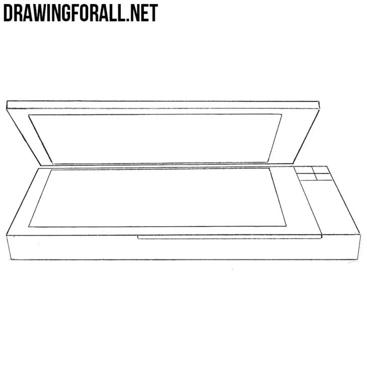 how to draw a scanner