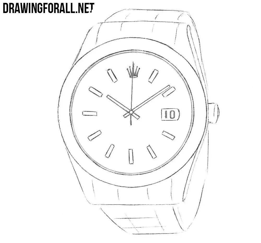 How to Draw a Rolex