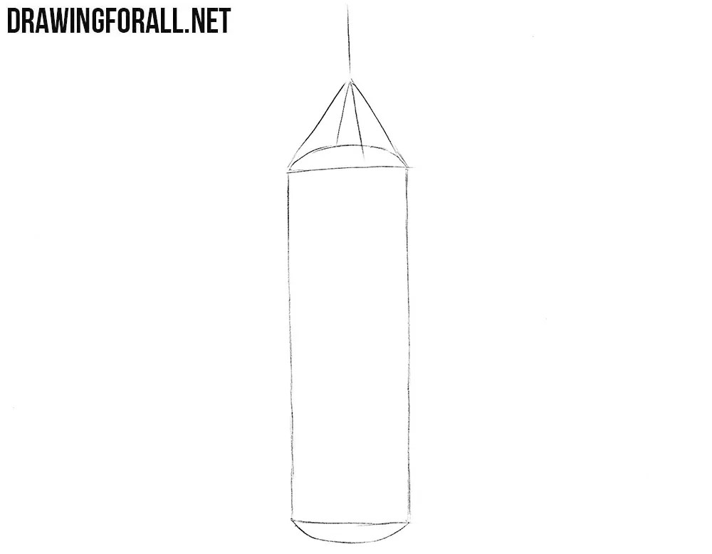 How to Draw a Punching Bag