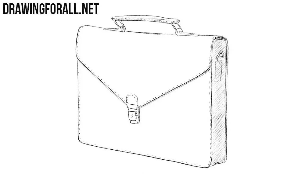 How to Draw a Briefcase