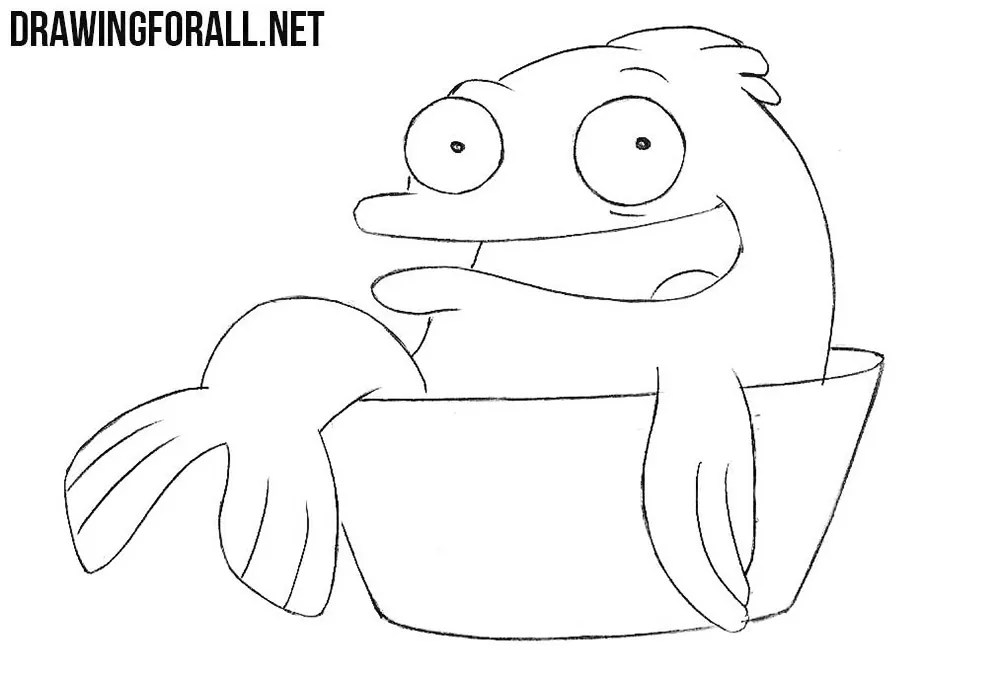 How to Draw Klaus from American Dad