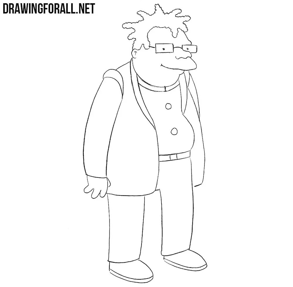 How to Draw Hermes Conrad