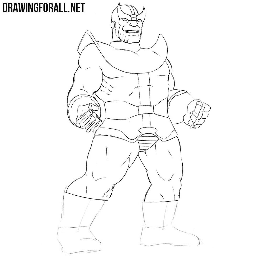 How to Draw Thanos