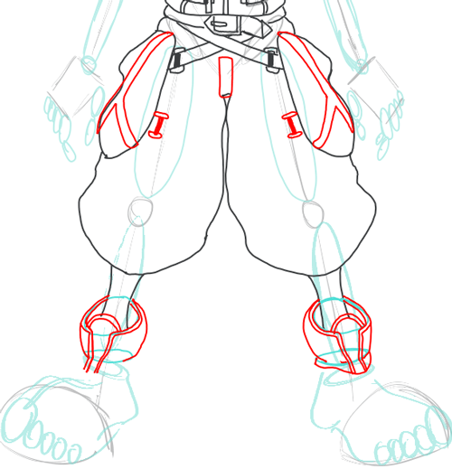 How to Draw Sora from Kingdom Hearts in Step by Step Drawing Tutorial