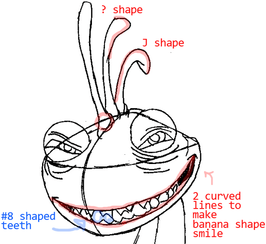 Randall Monsters Inc Drawing