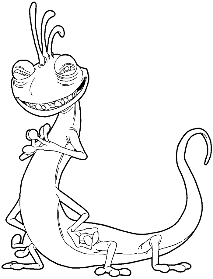 Monsters Inc Characters Randall(03)