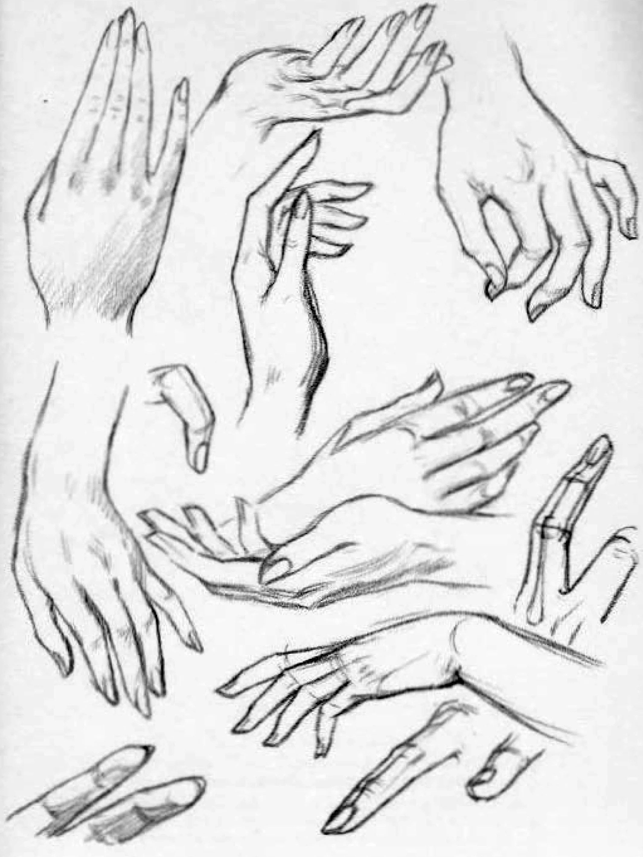 How to Draw Hands Reference Sheets and Guides to Drawing Hands How