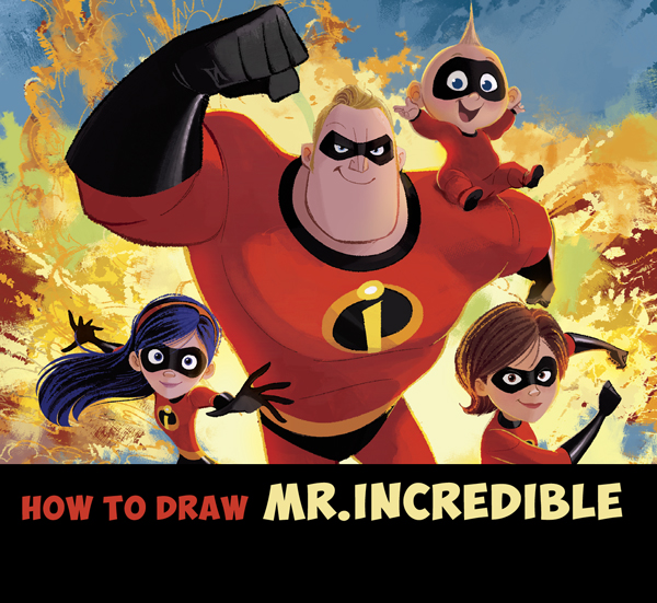The Incredibles Archives How to Draw Step by Step Drawing Tutorials
