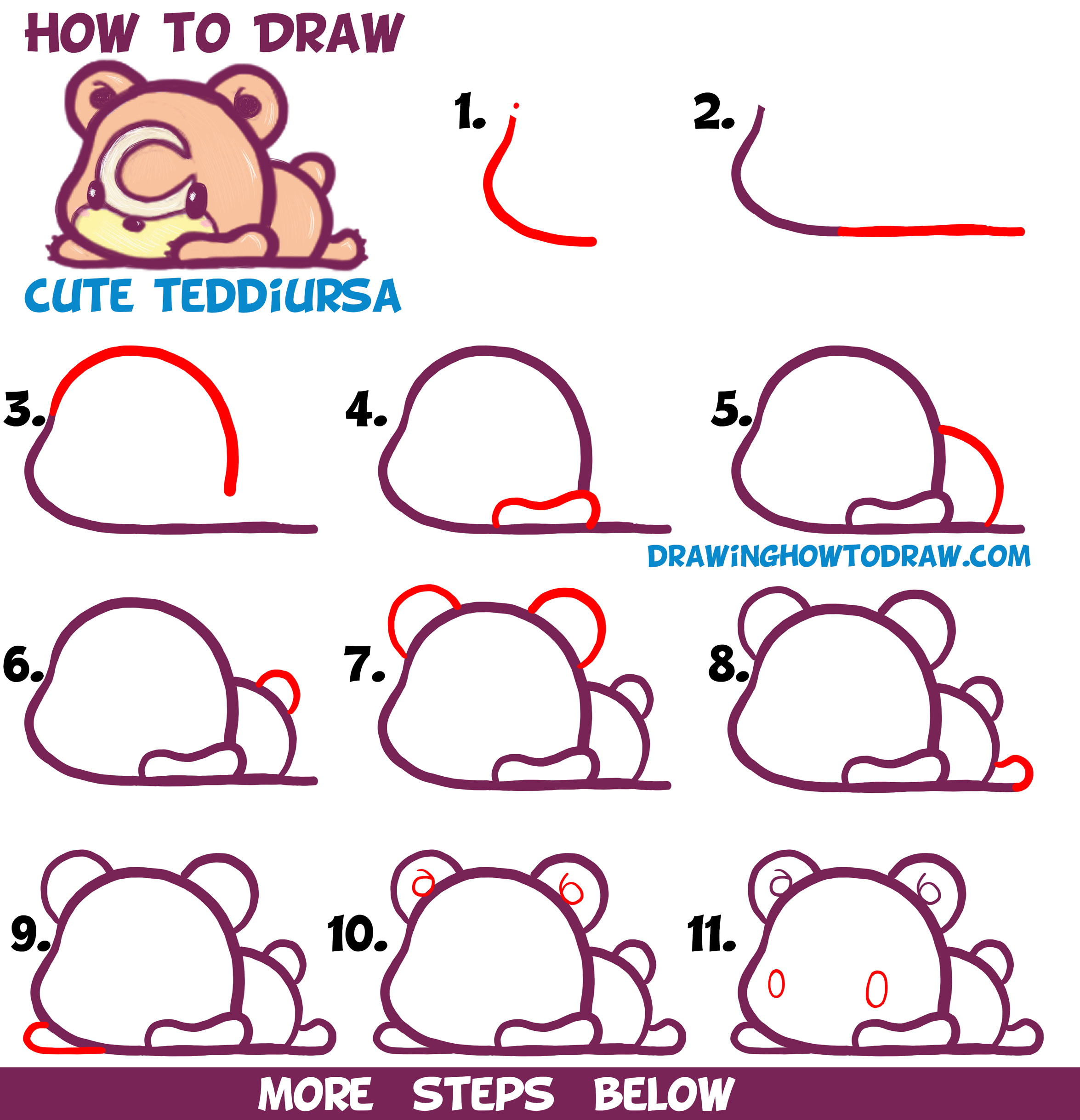 Drawing Lessons: Easy Step by Step Drawing.
