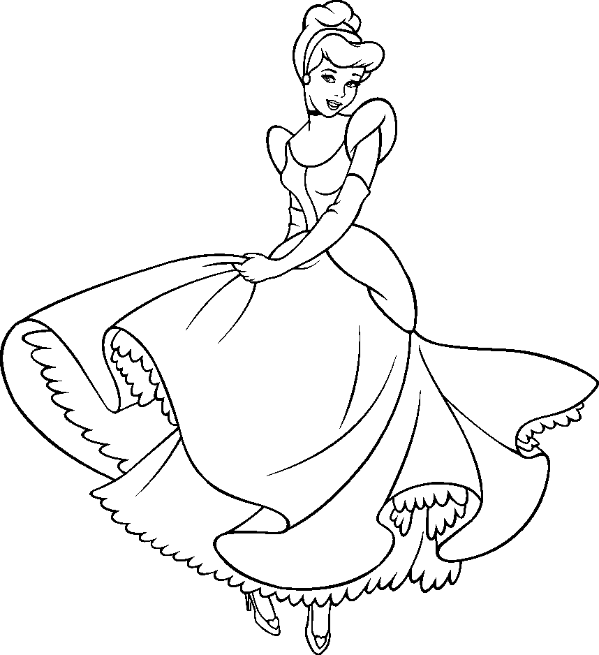 Cinderella Drawing, Pencil, Sketch, Colorful, Realistic Art Images Drawing Skill