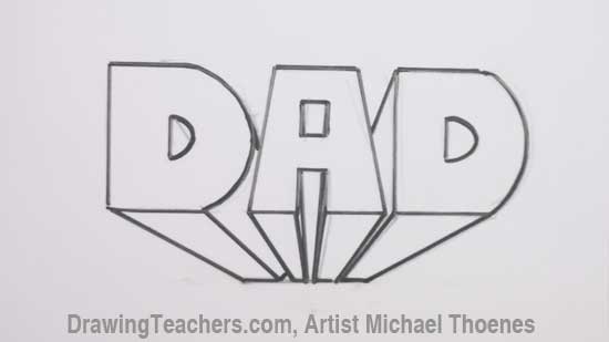 Dad Drawing Pencil Sketch Colorful Realistic Art Images Drawing Skill