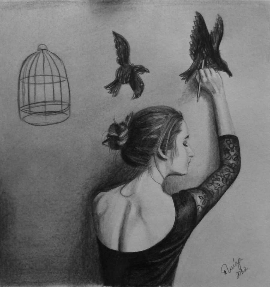 Freedom Pencil Drawings