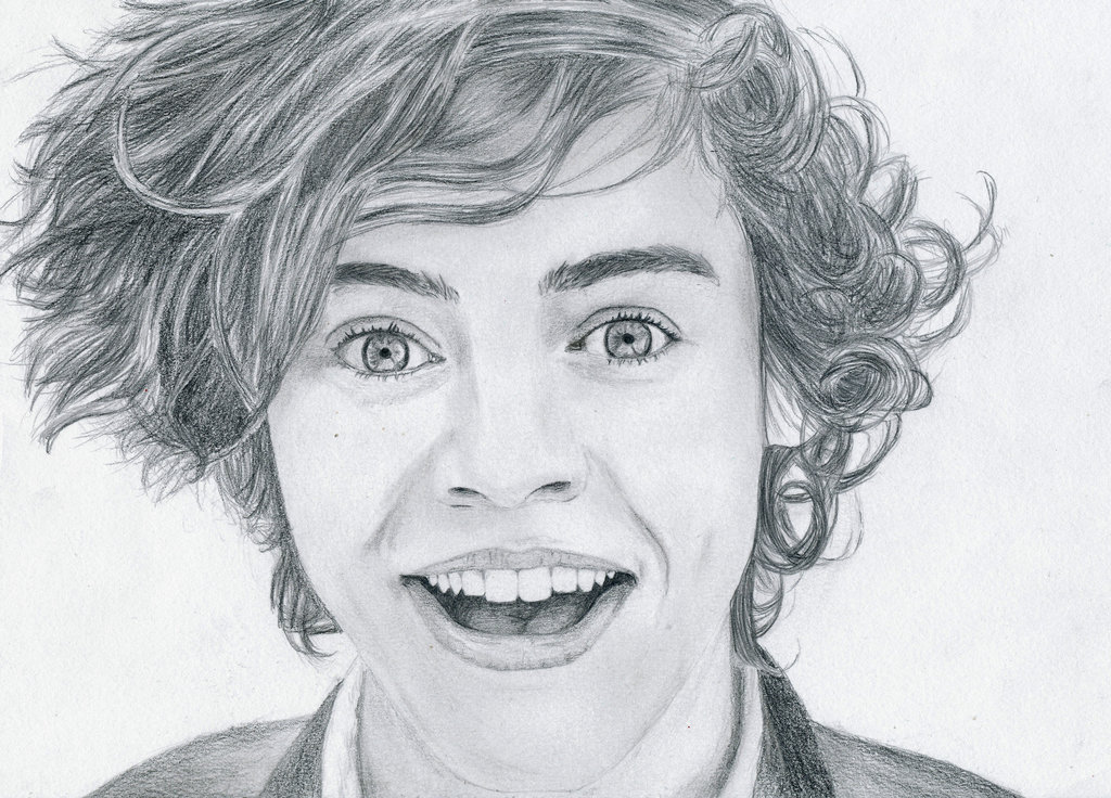 Download Harry Styles Sketch Drawing Skill