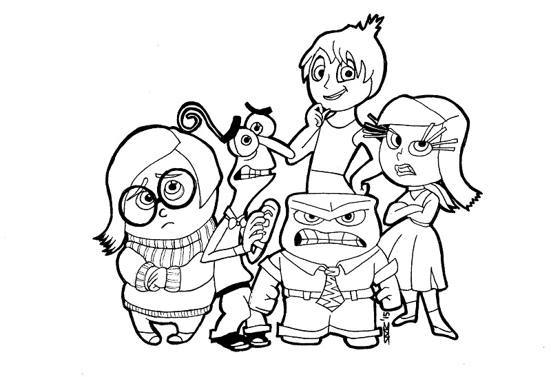 Inside Out Drawing, Pencil, Sketch, Colorful, Realistic Art Images Drawing Skill