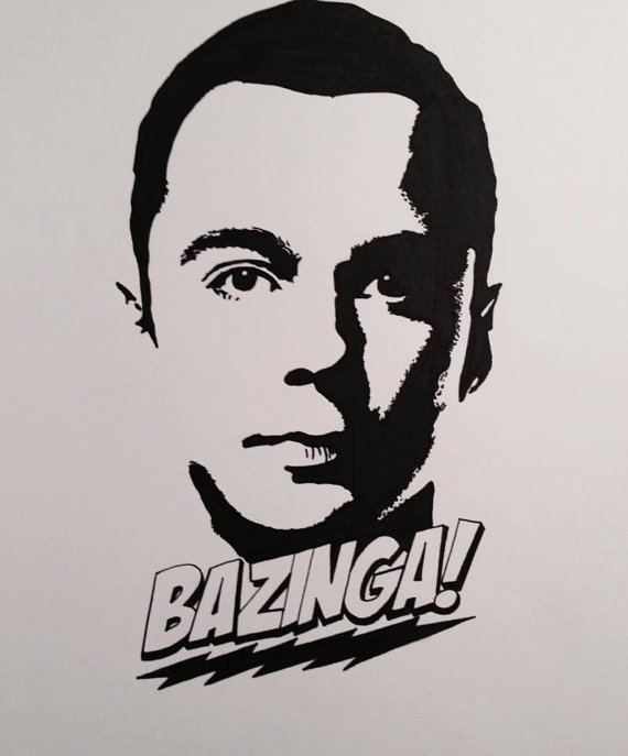 Sheldon Cooper Drawing Pic Drawing Skill
