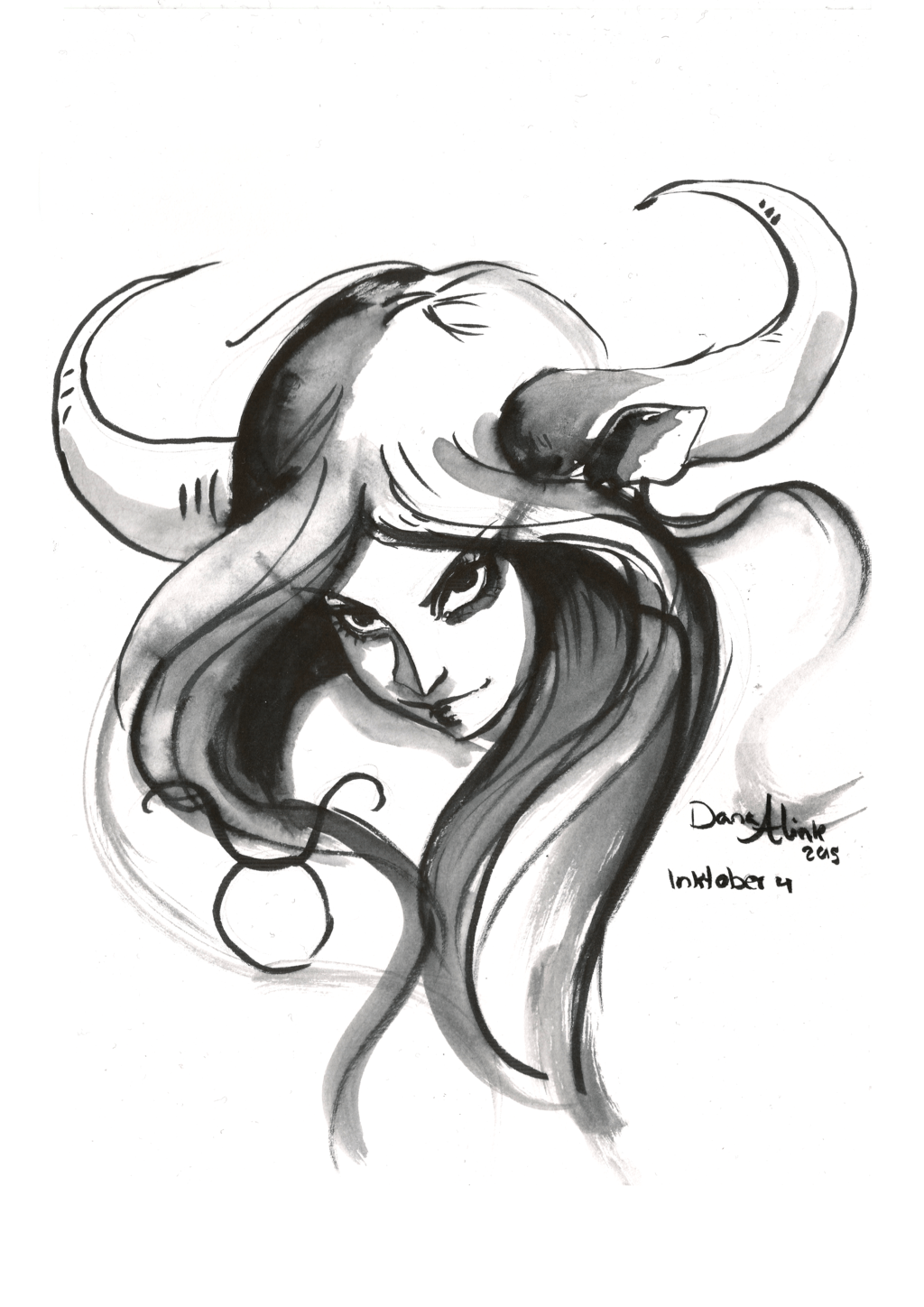 Taurus Drawing, Pencil, Sketch, Colorful, Realistic Art Images