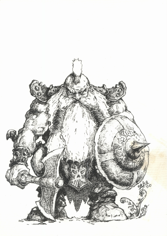 Dwarf Drawing, Pencil, Sketch, Colorful, Realistic Art Images Drawing