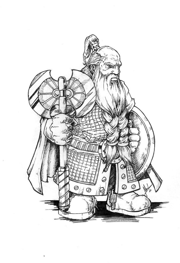 Dwarf Drawing HighQuality Drawing Skill