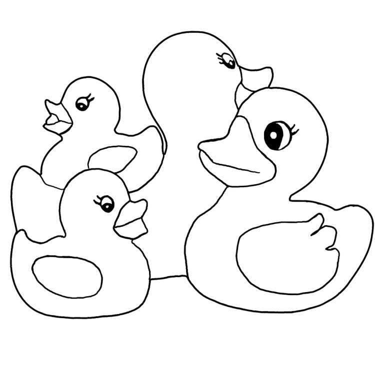 Free Rubber Duck Outline Download Free Clip Art Free Clip Art On