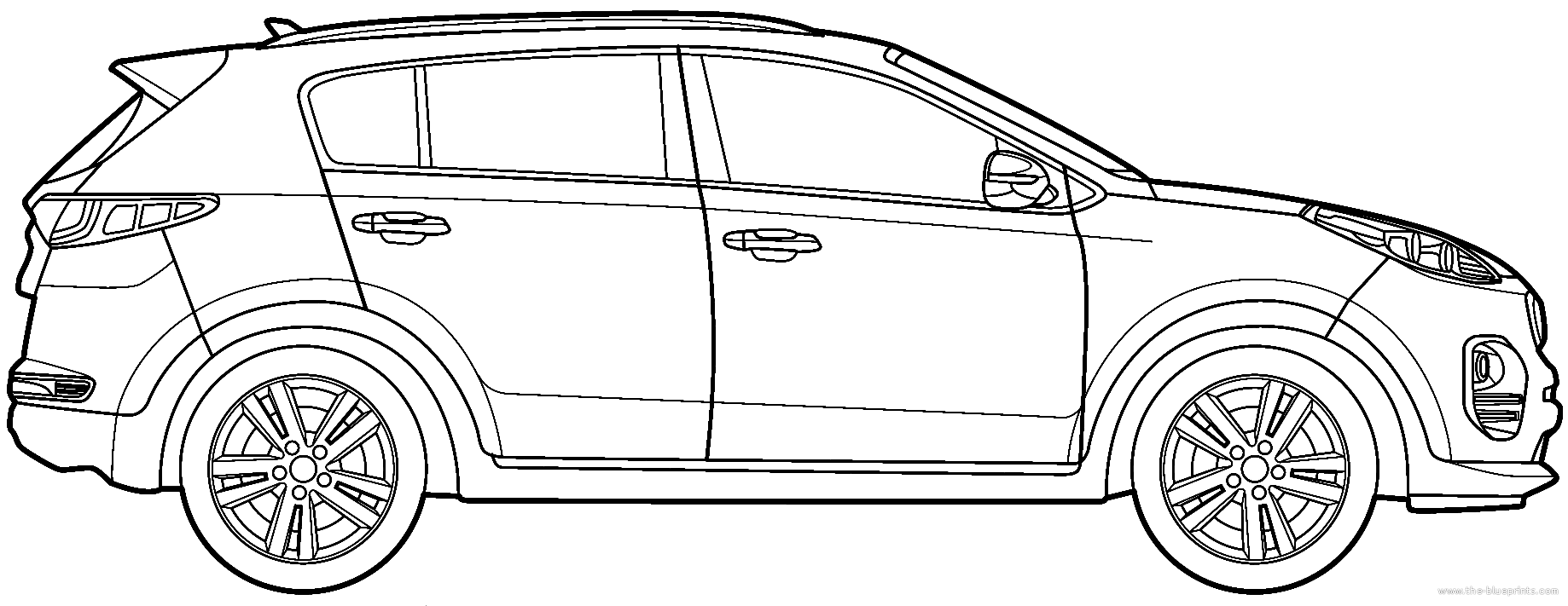 Kia Drawing, Pencil, Sketch, Colorful, Realistic Art Images Drawing Skill