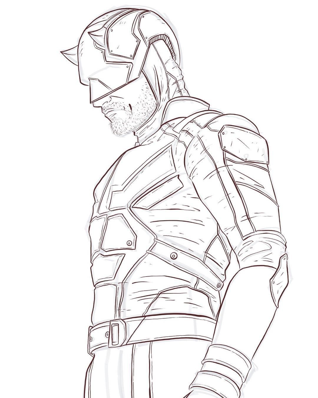 Daredevil Drawing Skill