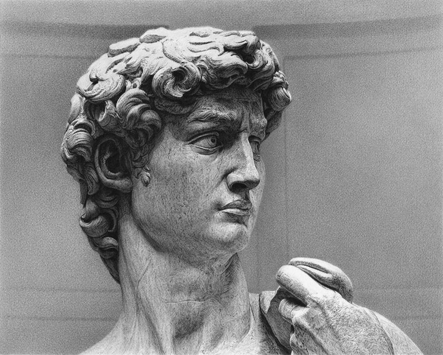 The Statue of David Drawing Realistic Drawing Skill