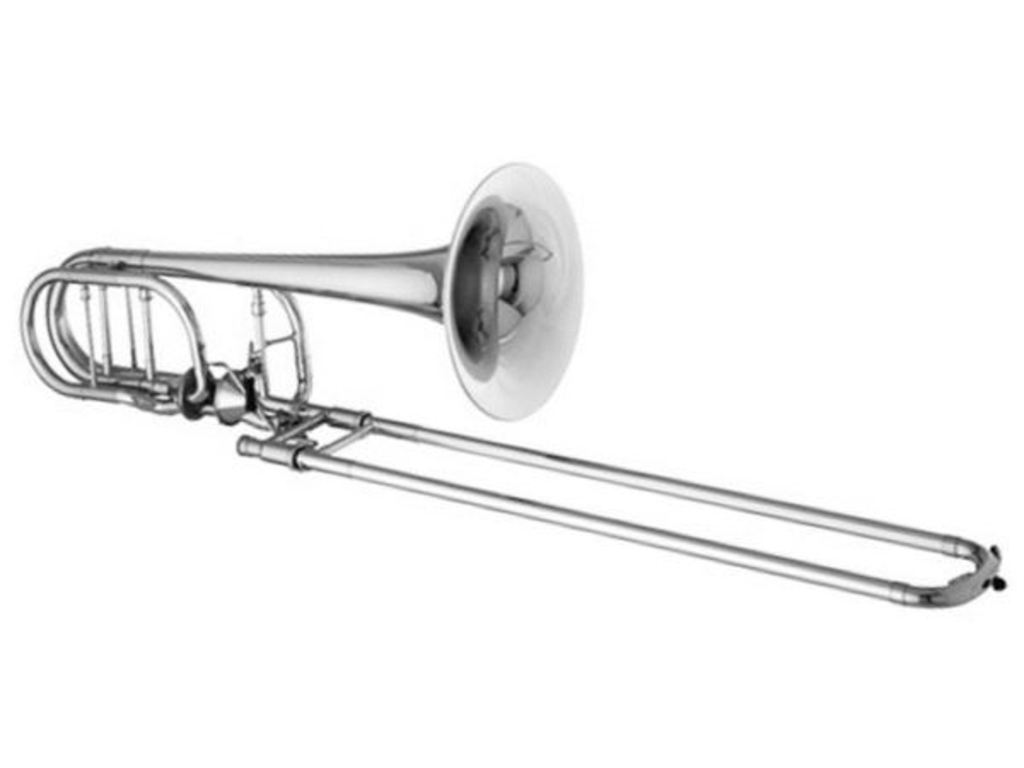 Trombone Drawing, Pencil, Sketch, Colorful, Realistic Art Images