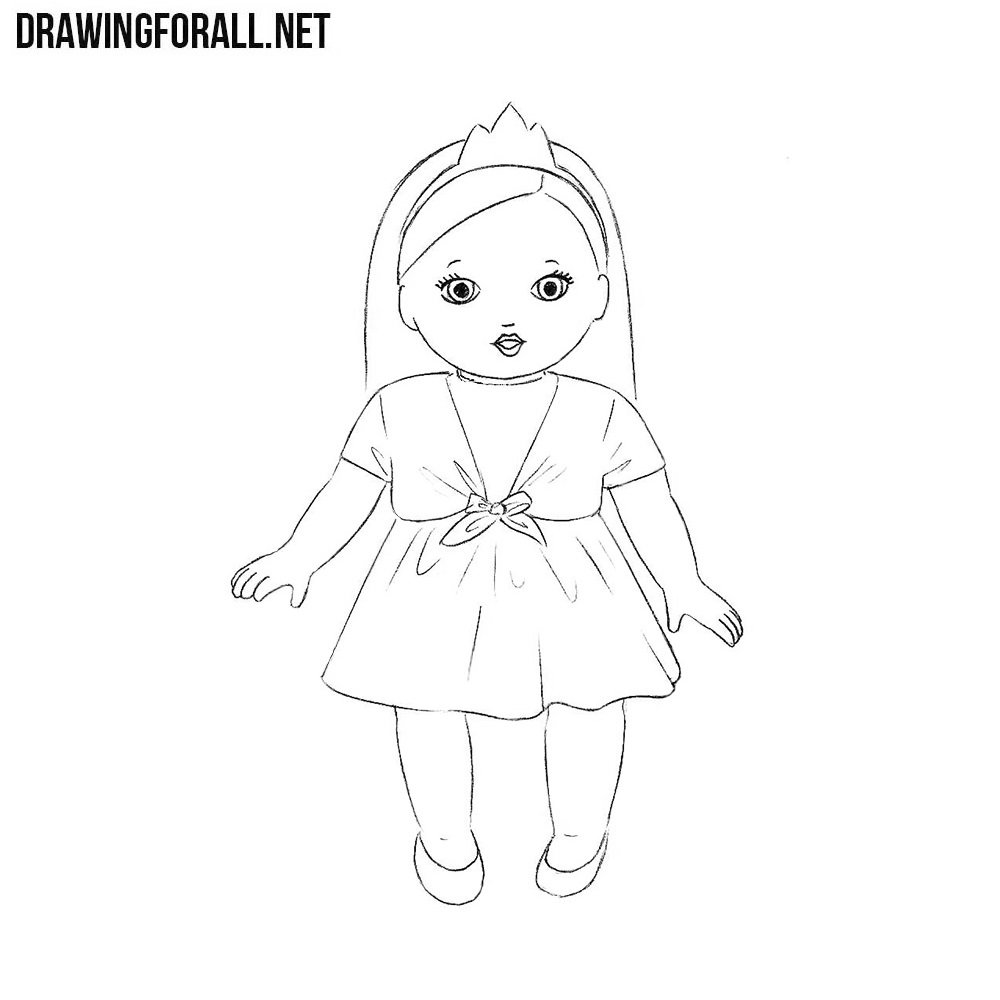 Doll Drawing HighQuality Drawing Skill