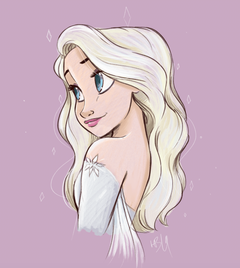 How to Draw Elsa Disney Frozen 2 YouTube