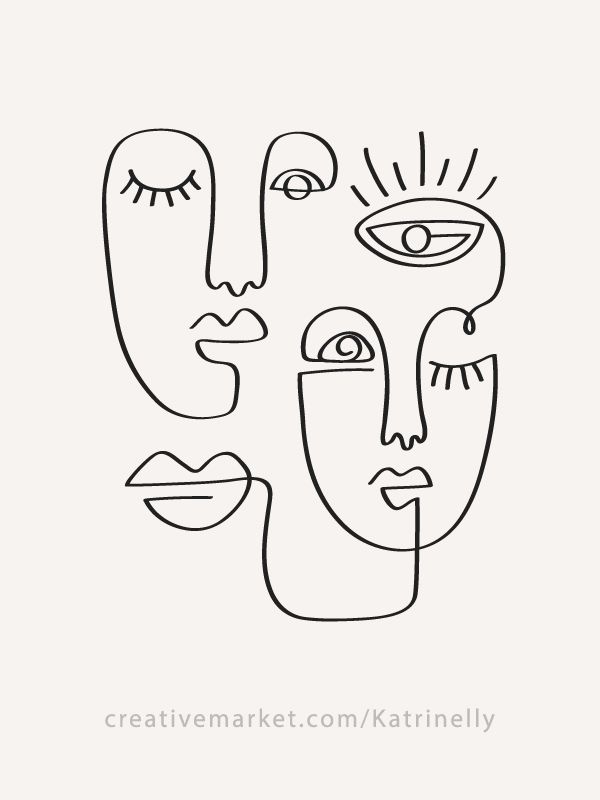 Abstract Face Drawing Skill