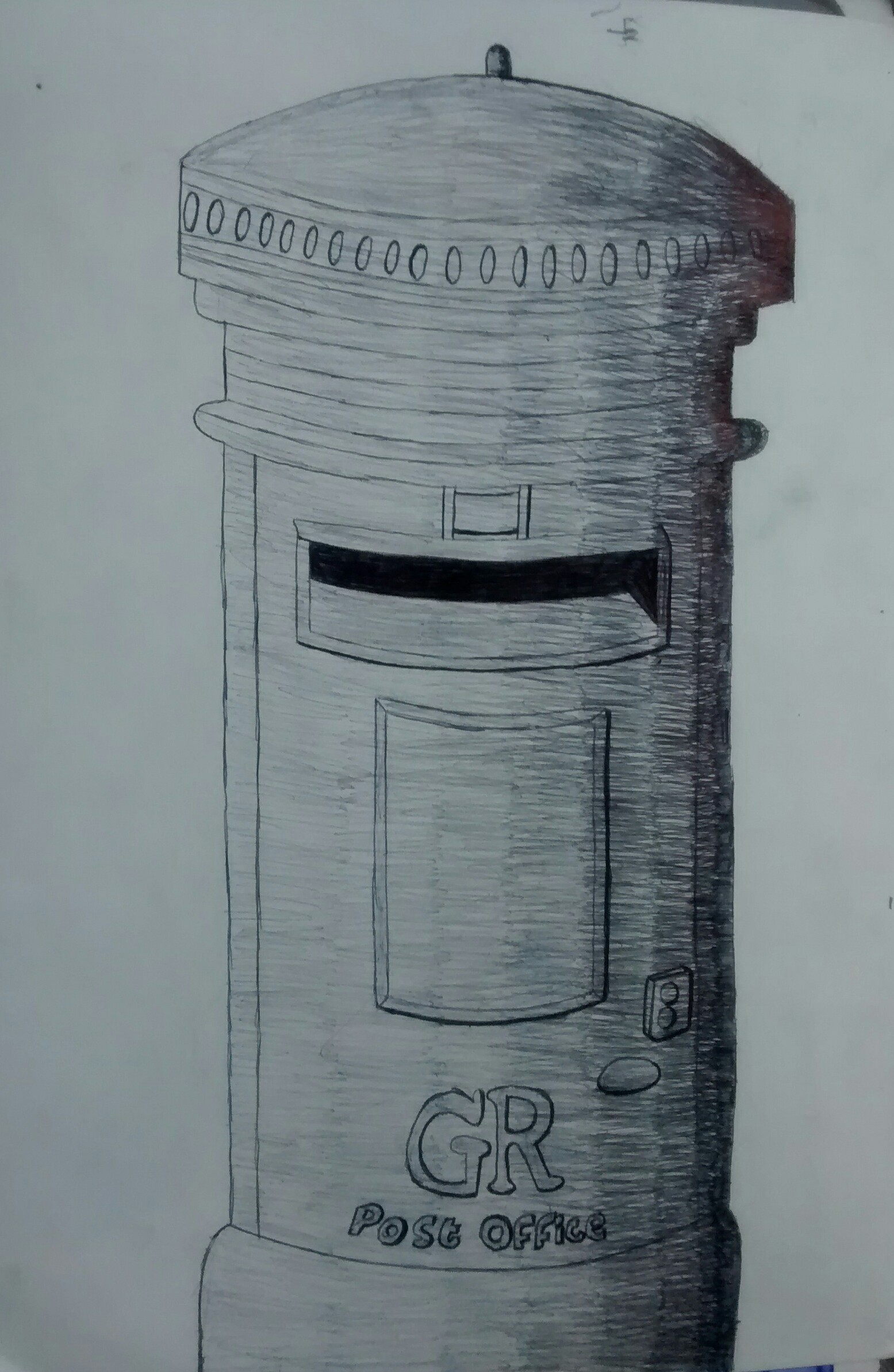 Postbox Drawing Skill