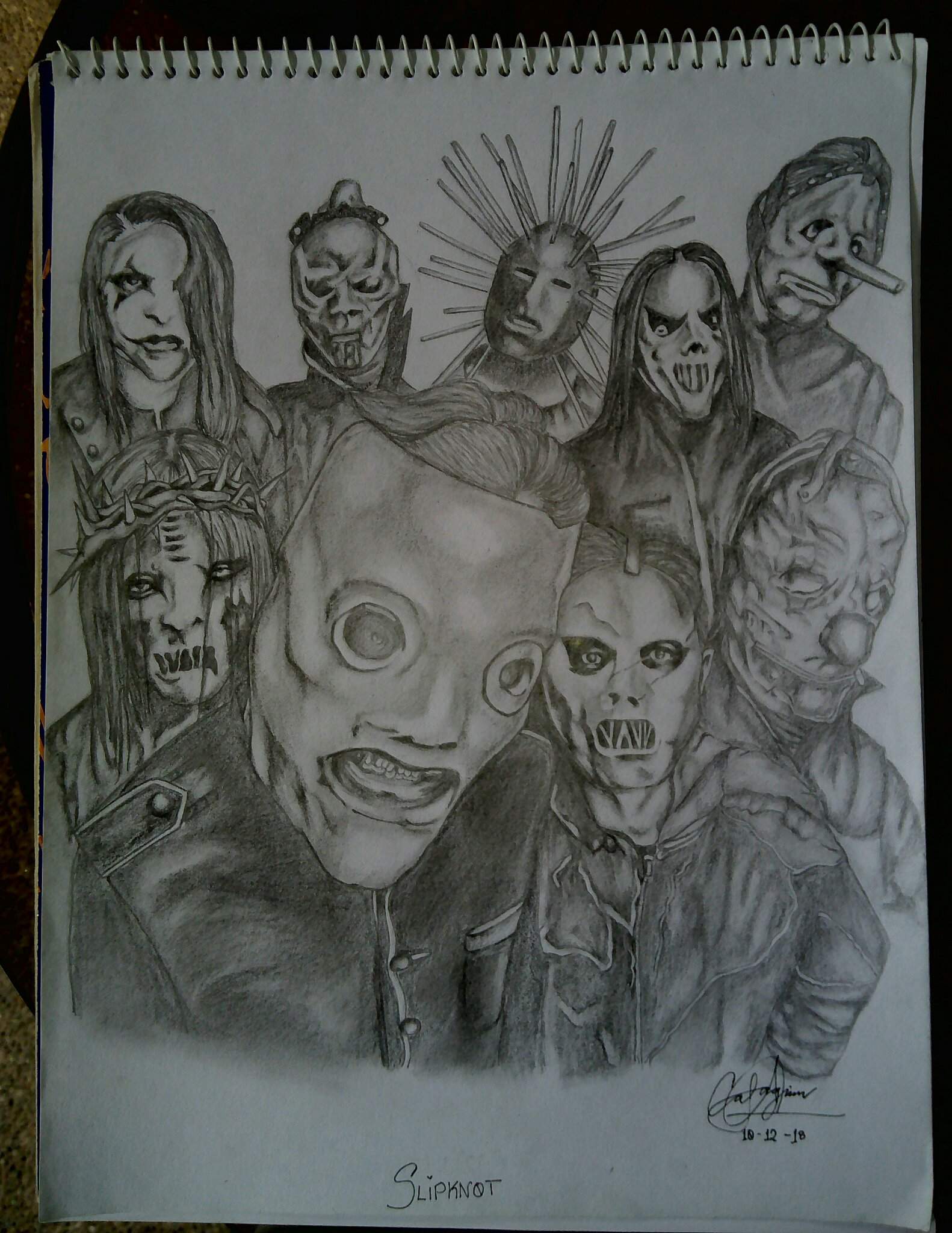 Slipknot Drawing Skill