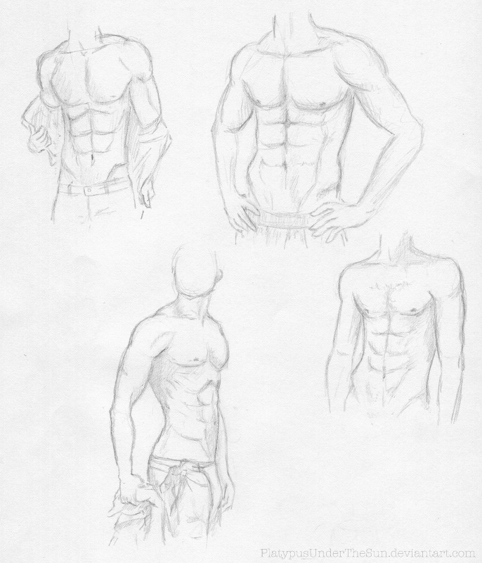 Abs Drawing Art Drawing Skill(021)
