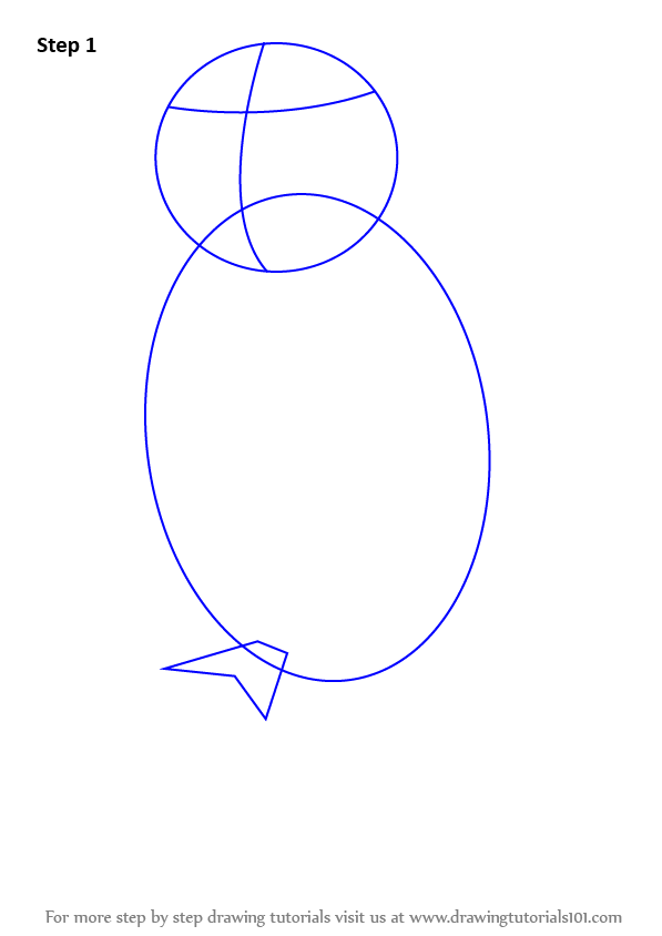 Learn How to Draw a Snowy Owl (Birds) Step by Step Drawing Tutorials