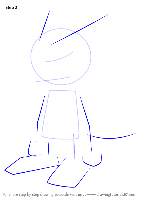 Learn How to Draw Shoutmon from Digimon Fusion (Digimon Fusion) Step by Step Drawing Tutorials