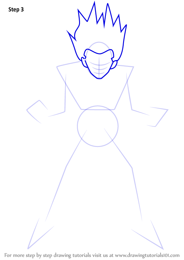 Learn How to Draw Vegito from Dragon Ball Z (Dragon Ball Z