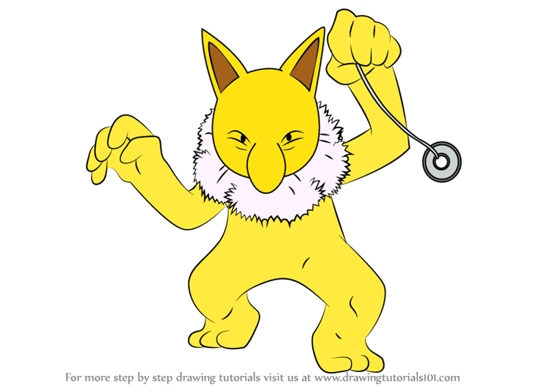 Learn How to Draw Hypno from Pokemon (Pokemon) Step by Step Drawing