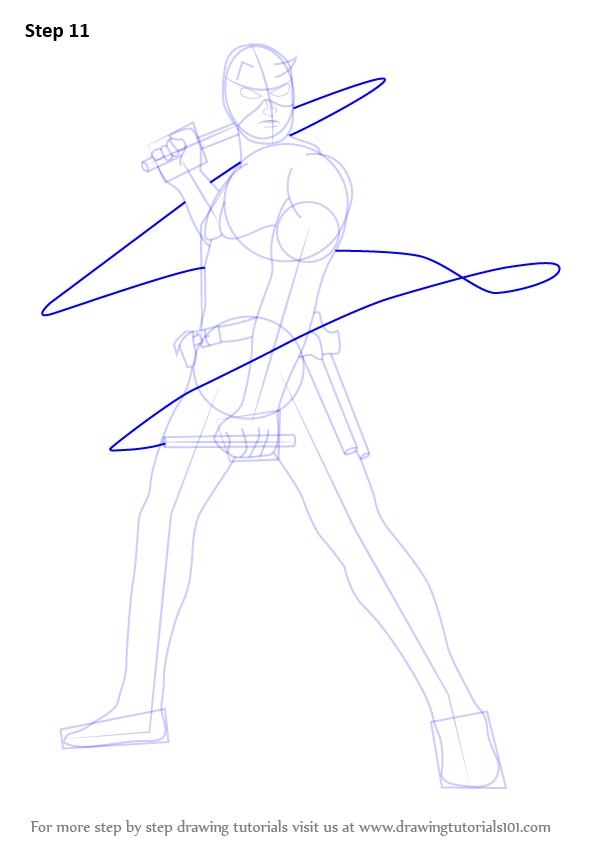 Learn How to Draw Daredevil (Daredevil) Step by Step Drawing Tutorials
