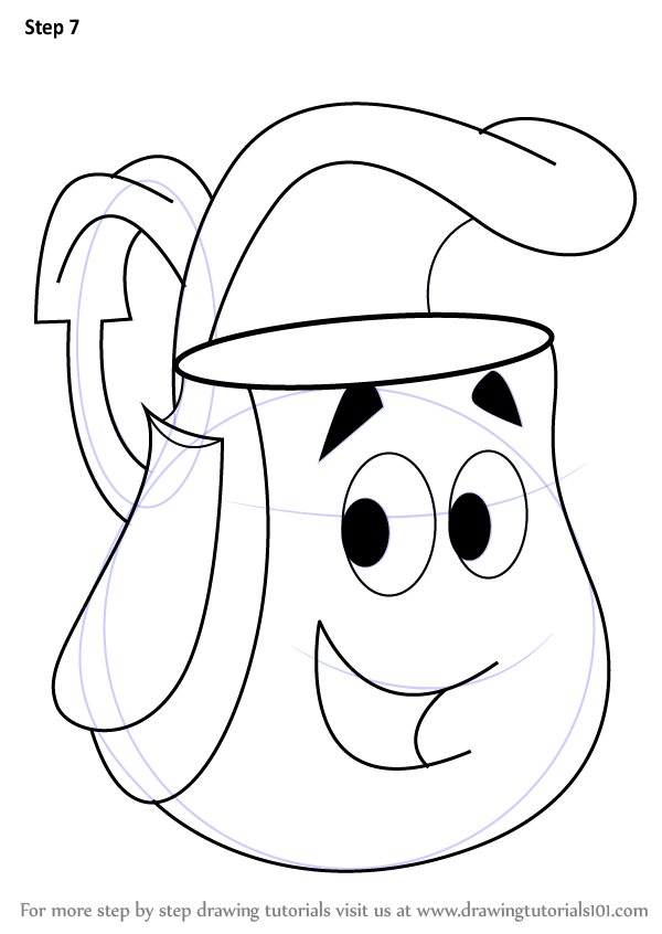 Learn How to Draw Backpack from Dora the Explorer (Dora