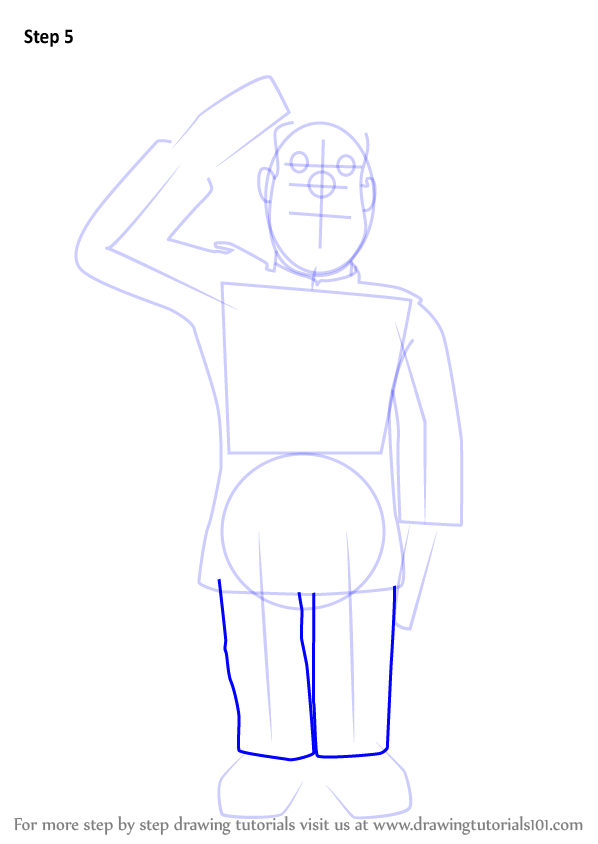 Learn How to Draw Fireman Sam (Fireman Sam) Step by Step Drawing Tutorials