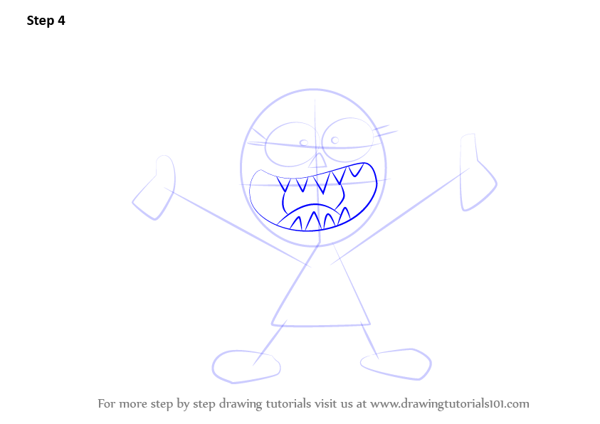 How to Draw Fee from Harvey Beaks (Harvey Beaks) Step by Step